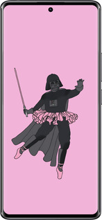 Силиконовый чехол Pink Wader для Xiaomi Redmi Note 14 Pro 4G - 4456u-3808 изображение 