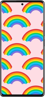 Силиконовый чехол Rainbows для Xiaomi Redmi Note 14 Pro 4G - 4478u-3808 изображение 