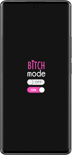 Силіконовий чехол Bitch mode для Xiaomi Redmi Note 14 Pro 4G - 4548u-3808 изображение 