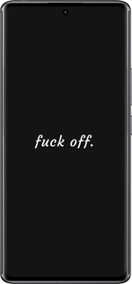 Силіконовий чехол Fuck off для Xiaomi Redmi Note 14 Pro 4G - 4731u-3808 изображение 