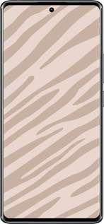 Силиконовый чехол Зебра беж для Xiaomi Redmi Note 14 Pro 4G - 4875u-3808 изображение 