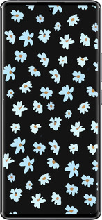 Силіконовий чехол Квітковий для Xiaomi Redmi Note 14 Pro 4G - 4900u-3808 изображение 