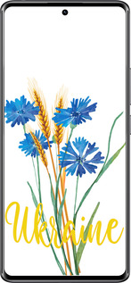 Силиконовый чехол Ukraine v2 для Xiaomi Redmi Note 14 Pro 4G - 5445u-3808 изображение 