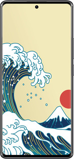 Силиконовый чехол Японские волны для Xiaomi Redmi Note 14 Pro 4G - 5533u-3808 изображение 