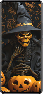 Силиконовый чехол Halloween 2 для Xiaomi Redmi Note 14 Pro 4G - 5654u-3808 изображение 
