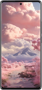 Силиконовый чехол Розовые облака для Xiaomi Redmi Note 14 Pro 4G - 5660u-3808 изображение 