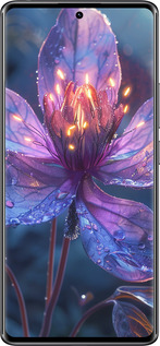 Силиконовый чехол Магический цветок для Xiaomi Redmi Note 14 Pro 4G - 6038u-3808 изображение 