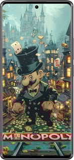 Силиконовый чехол Сказочный Monopoly для Xiaomi Redmi Note 14 Pro 4G - 6086u-3808 изображение 