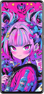 Силиконовый чехол Аниме милаха для Xiaomi Redmi Note 14 Pro 4G - 6314u-3808 изображение 