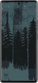 Силиконовый чехол Лиса и ночной лес для Xiaomi Redmi Note 14 Pro 4G - 6481u-3808 изображение 