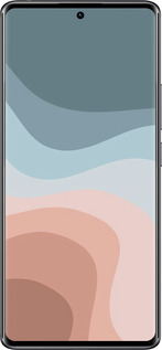 Силиконовый чехол С синими и розовыми волнами в стиле ретро для Xiaomi Redmi Note 14 Pro 4G - 6532u-3808 изображение 