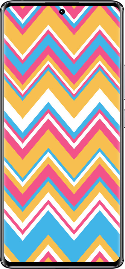 Силиконовый чехол Шеврон v2 для Xiaomi Redmi Note 14 Pro 4G - 1057u-3808 изображение 
