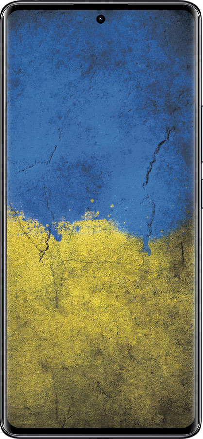 Силиконовый чехол Флаг Украины 2 для Xiaomi Redmi Note 14 Pro 4G - 401u-3808 изображение 