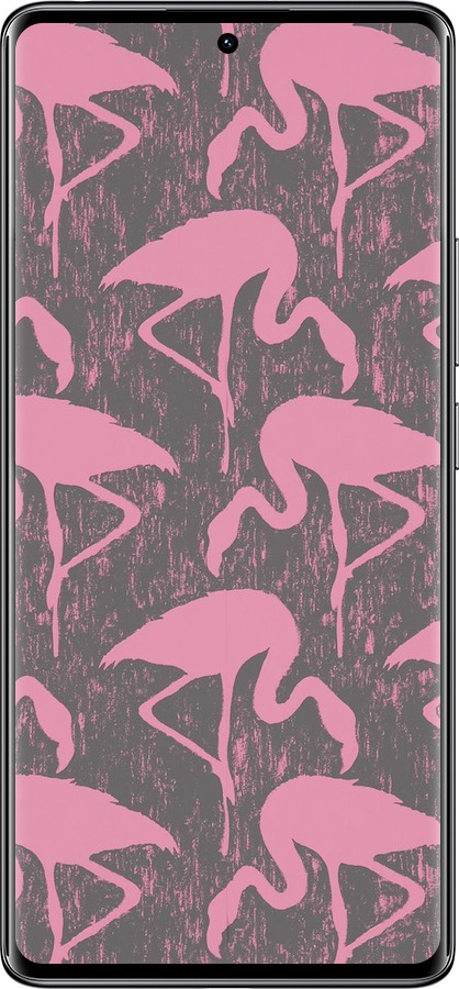 Силиконовый чехол Vintage-Flamingos для Xiaomi Redmi Note 14 Pro 4G - 4171u-3808 изображение 