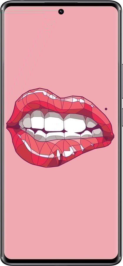 Силиконовый чехол Sexy lips для Xiaomi Redmi Note 14 Pro 4G - 4174u-3808 изображение 
