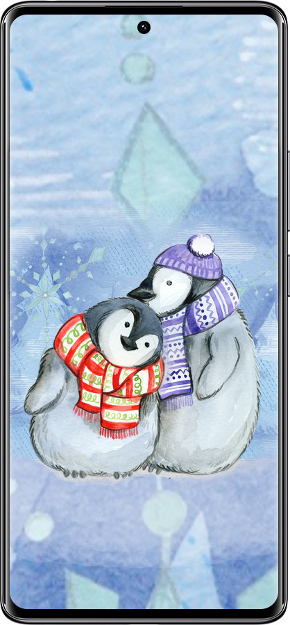 Силиконовый чехол Новогодний 5 для Xiaomi Redmi Note 14 Pro 4G - 4618u-3808 изображение 