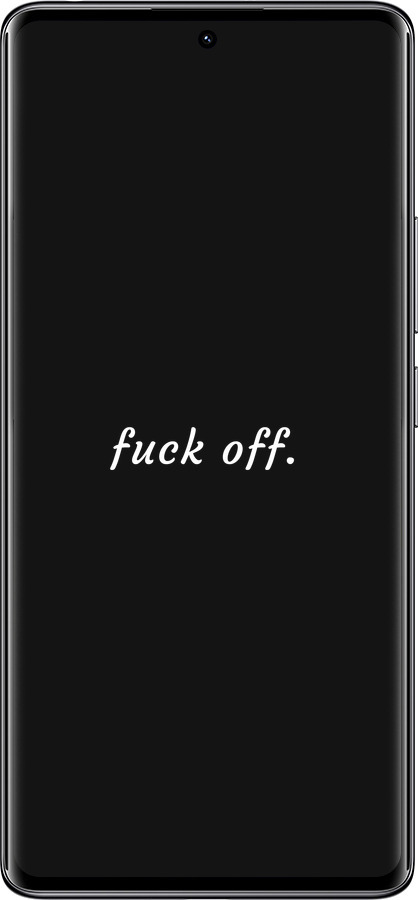Силіконовий чехол Fuck off для Xiaomi Redmi Note 14 Pro 4G - 4731u-3808 изображение 