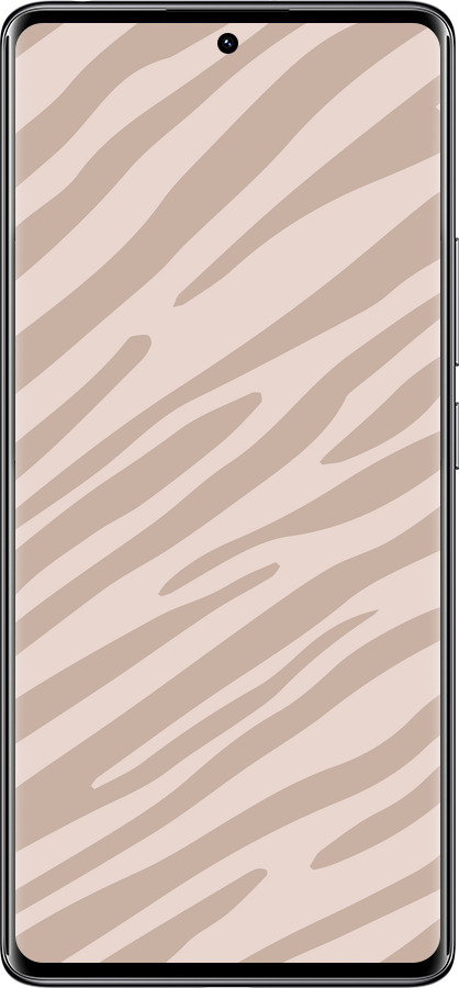 Силиконовый чехол Зебра беж для Xiaomi Redmi Note 14 Pro 4G - 4875u-3808 изображение 