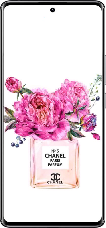 Силиконовый чехол Chanel для Xiaomi Redmi Note 14 Pro 4G - 4906u-3808 изображение 