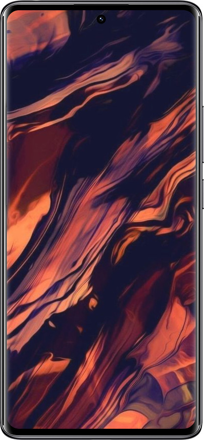 Силиконовый чехол Черно-оранжевая абстракция для Xiaomi Redmi Note 14 Pro 4G - 5340u-3808 изображение 