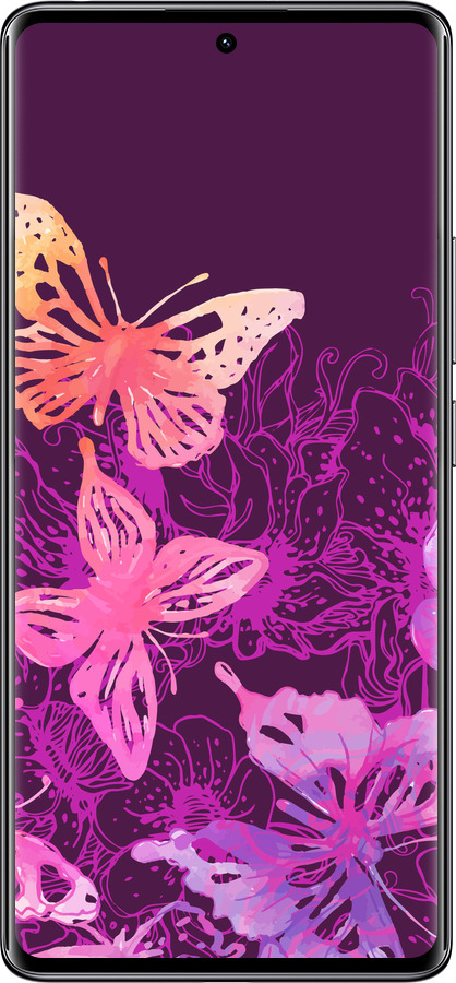 Силіконовий чехол Метелики v2 для Xiaomi Redmi Note 14 Pro 4G - 5475u-3808 изображение 