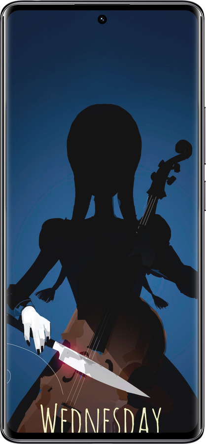 Силіконовий чехол Wednesday для Xiaomi Redmi Note 14 Pro 4G - 5515u-3808 изображение 