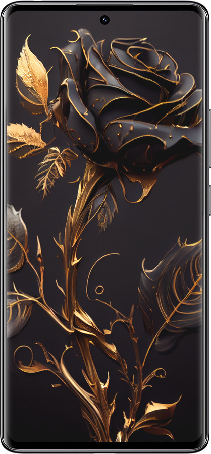 Силиконовый чехол Роза 3 для Xiaomi Redmi Note 14 Pro 4G - 5552u-3808 изображение 