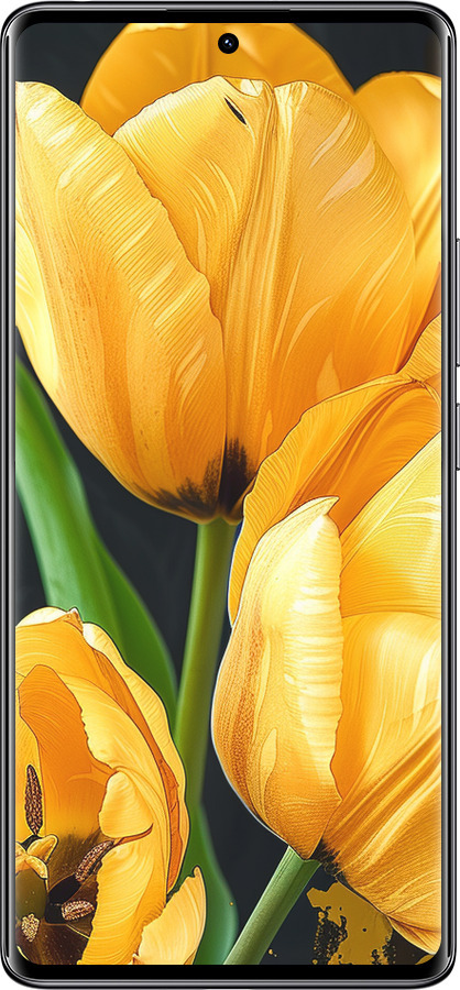 Силиконовый чехол Желтые тюльпаны для Xiaomi Redmi Note 14 Pro 4G - 5991u-3808 изображение 