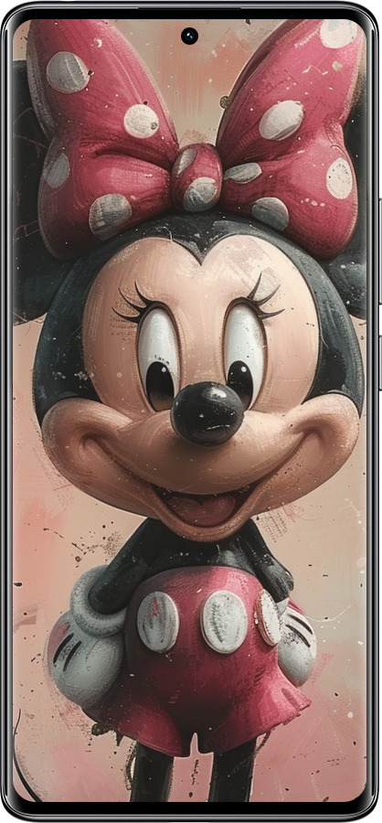 Силіконовий чехол Minnie Mouse для Xiaomi Redmi Note 14 Pro 4G - 6054u-3808 изображение 