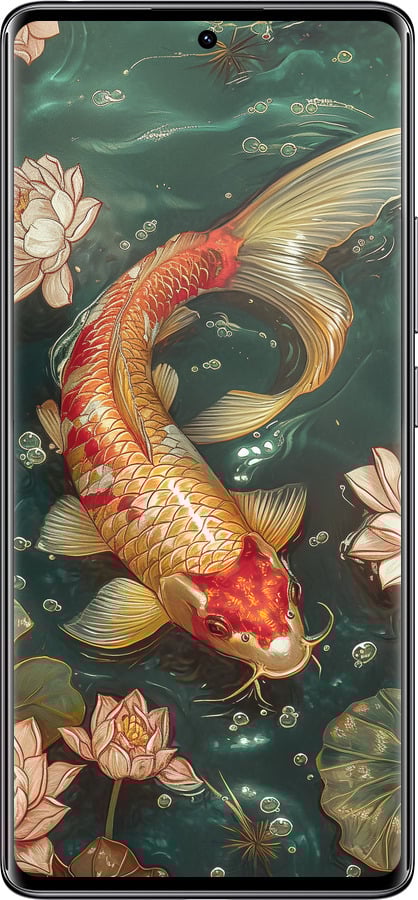 Силіконовий чехол Мелодія Лотоса для Xiaomi Redmi Note 14 Pro 4G - 6106u-3808 изображение 
