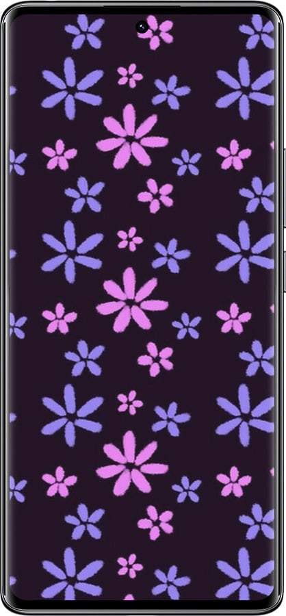 Силиконовый чехол с  цветами для Xiaomi Redmi Note 14 Pro 4G - 6258u-3808 изображение 