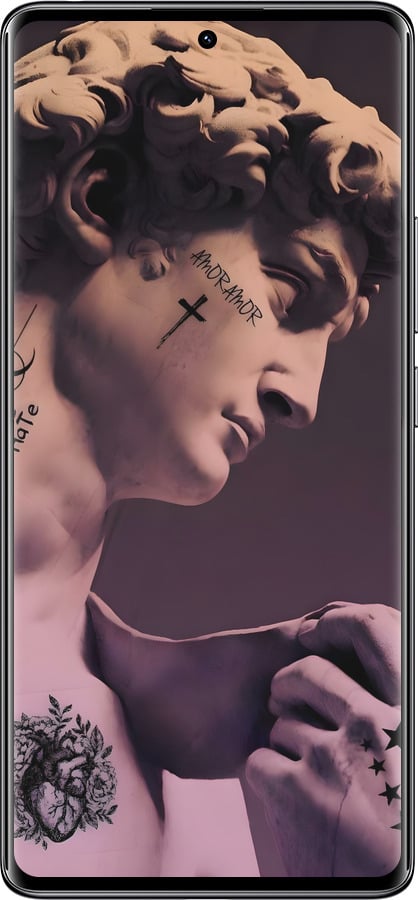 Силиконовый чехол Давид для Xiaomi Redmi Note 14 Pro 4G - 6302u-3808 изображение 