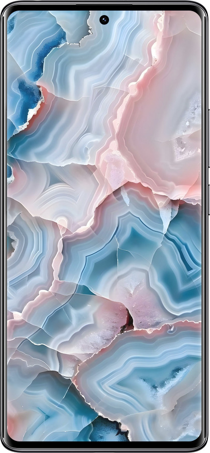 Силиконовый чехол Мрамор для Xiaomi Redmi Note 14 Pro 4G - 6306u-3808 изображение 