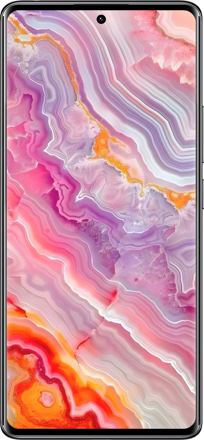 Силиконовый чехол Мрамор 2 для Xiaomi Redmi Note 14 Pro 4G - 6307u-3808 изображение 