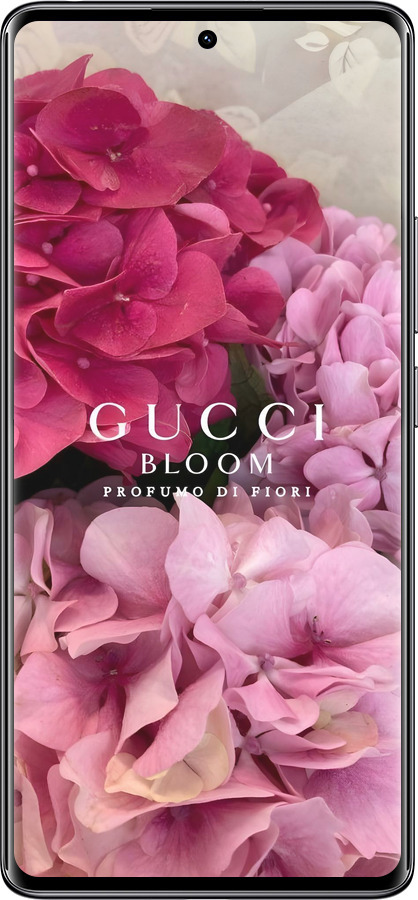 Силиконовый чехол Гучи для Xiaomi Redmi Note 14 Pro 4G - 6341u-3808 изображение 