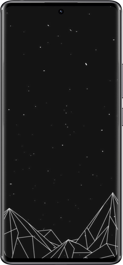 Силиконовый чехол Черно белые абстрактные горы для Xiaomi Redmi Note 14 Pro 4G - 6437u-3808 изображение 
