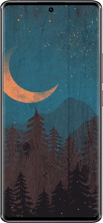Силиконовый чехол Звездный лес для Xiaomi Redmi Note 14 Pro 4G - 6480u-3808 изображение 