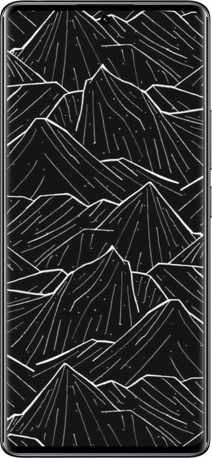 Силиконовый чехол С изображением Темных гор для Xiaomi Redmi Note 14 Pro 4G - 6489u-3808 изображение 