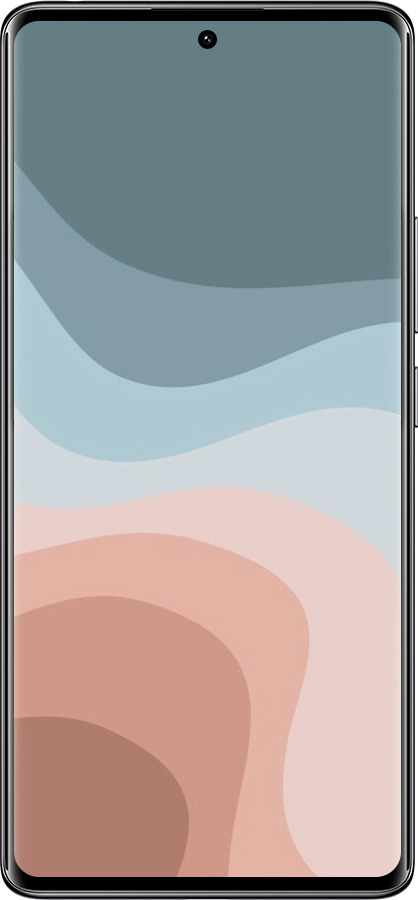 Силиконовый чехол С синими и розовыми волнами в стиле ретро для Xiaomi Redmi Note 14 Pro 4G - 6532u-3808 изображение 
