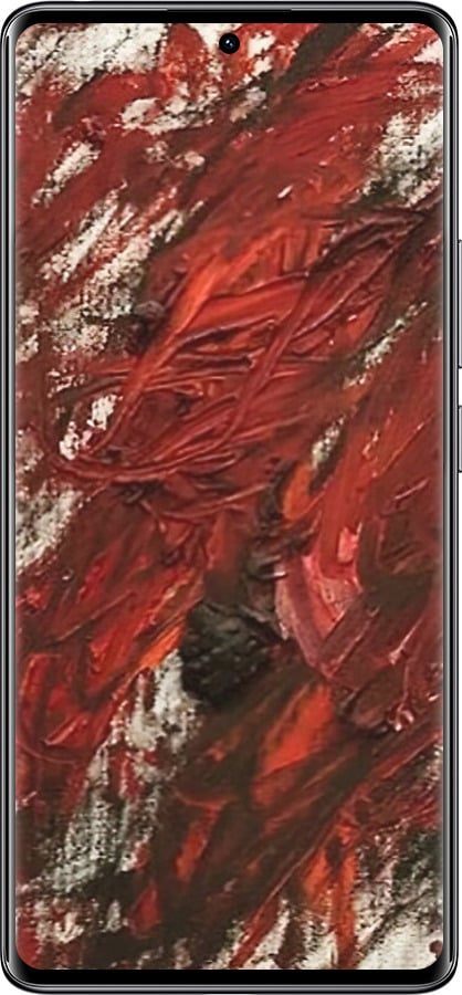 Силиконовый чехол Абстрактная композиция в красных тонах для Xiaomi Redmi Note 14 Pro 4G - 6541u-3808 изображение 
