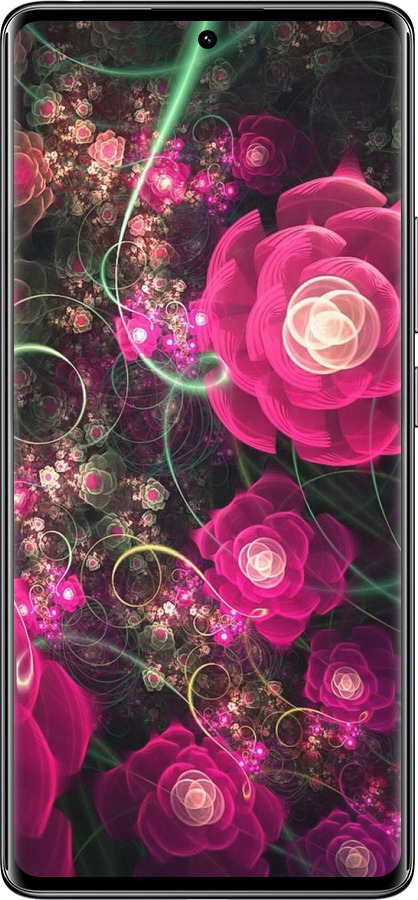 Силиконовый чехол Абстрактные цветы 3 для Xiaomi Redmi Note 14 Pro 4G - 850u-3808 изображение 
