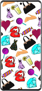 TPU чехол stickers для Xiaomi Redmi Note 14 Pro 5G - 4757b-3928 изображение 