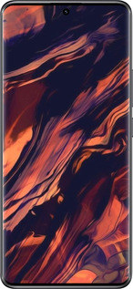 TPU чехол Черно-оранжевая абстракция для Xiaomi Redmi Note 14 Pro 5G - 5340b-3928 изображение 