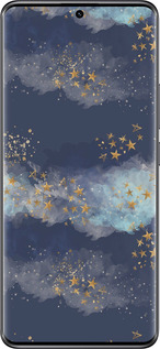 TPU чехол Ніч золоті зірки для Xiaomi Redmi Note 14 Pro 5G - 5421b-3928 изображение 