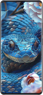 TPU чехол Blue Snake для Xiaomi Redmi Note 14 Pro 5G - 6079b-3928 изображение 