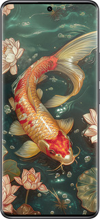 TPU чехол Мелодия Лотоса для Xiaomi Redmi Note 14 Pro 5G - 6106b-3928 изображение 