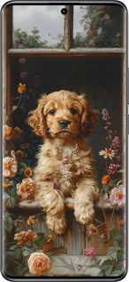 TPU чехол Щенок cocker spaniel для Xiaomi Redmi Note 14 Pro 5G - 6136b-3928 изображение 