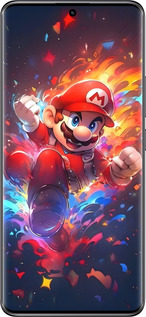 TPU чехол Супер Марио для Xiaomi Poco X7 - 6342b-4011 изображение 