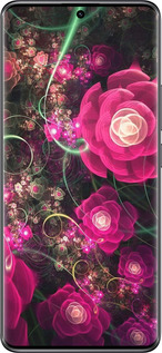 TPU чехол Абстрактные цветы 3 для Xiaomi Redmi Note 14 Pro 5G - 850b-3928 изображение 