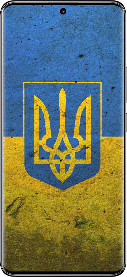 TPU чехол Флаг и герб Украины 2 для Xiaomi Poco X7 - 378b-4011 изображение 